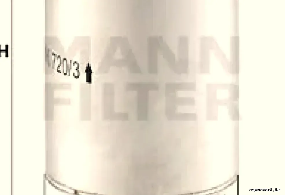 YAKIT FILTRESI (BENZIN) AUDI A4 1,8T (02 04) A6 2,4 3,0 (04 06) A8 6,0 (03 10) - Mann Filter - MANN WK720/3