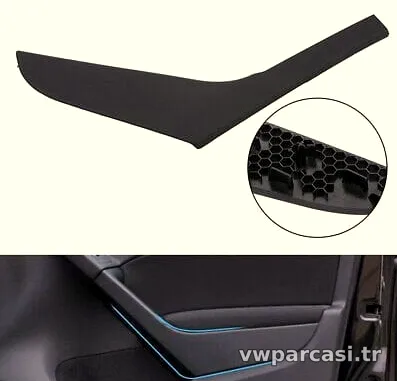 Kapı iç Çekme Kol Kapağı - Golf 6 - Sağ Ön - Sağ Arka - MERTTUG - 5K4868040A