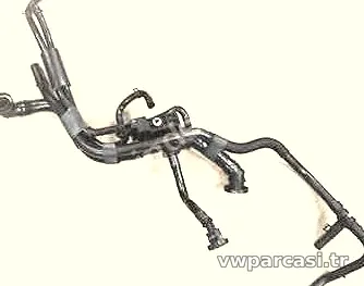 Motor Yakıt Hat Borusu - BMY - Motor - 1.4/1.6 TDI - Golf - 2007 - 2009 - Orjinal - 03C133679BA-1