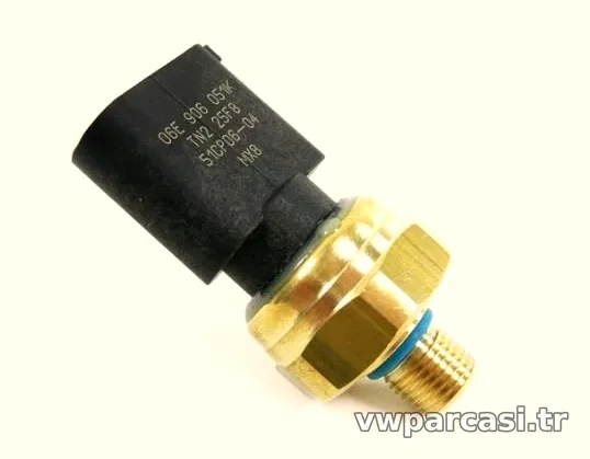 Pompa Basınç Sensörü Benzinli Araçlar İçin - Audi A8 - 2004 - 2010 - Orjinal - 06E906051E-9