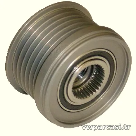 Şarj Gergi Rulmanı - Audi A1 - 2011 - 2014 - Orjinal - 03C903119C-12