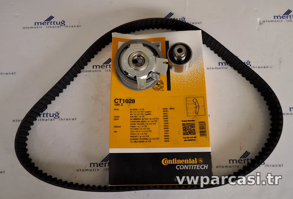 Triger Seti - AUY - Motor - 1.9 TDİ - Sharan - 2001 - 2002 - Orjinal - 038109119P-47