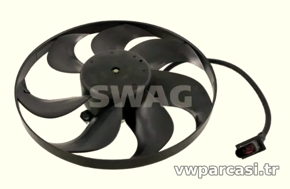 FAN MOTORU (250 / 80W 345mm) AROSA CORDOBA IBIZA IV FABIA ROOMSTER FOX LUPO NEW BEETLE - Swag - SWAG 32922518