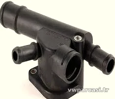 Su Flanşı - BKE - Motor - 1.9 TDI - Audi A4 - 2005 - 2008 - TOPRAN - 038121132D-25