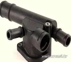Su Flanşı - BXE - Motor - 1.9/2.0 TDI - Superb - 2008 - 2013 - TOPRAN - 038121132D-8