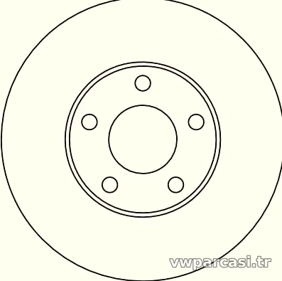 TRW DF4045 Fren Disk Ayna - TRW - DF4045