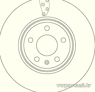 TRW DF4866S Fren Disk Ayna - TRW - DF4866S