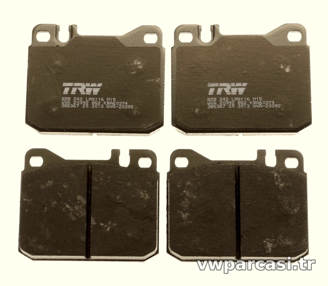 TRW GDB242 Fren Disk Balata - TRW - GDB242