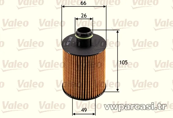 VALEO 586562 Yağ Filtresi - VALEO - 586562