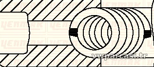 YENMAK 9109158050 Segman - YENMAK - 9109158050